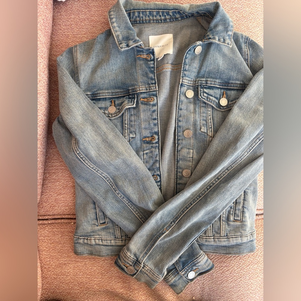 Dynamite denim jacket extra small